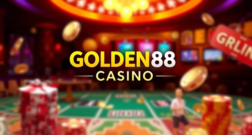 Variety of slot machines available on GOLDEN88